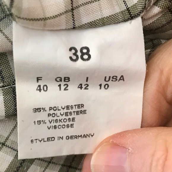 Maier Sports Hiking Blouse, Size 10, excellent - Picture 6 of 6